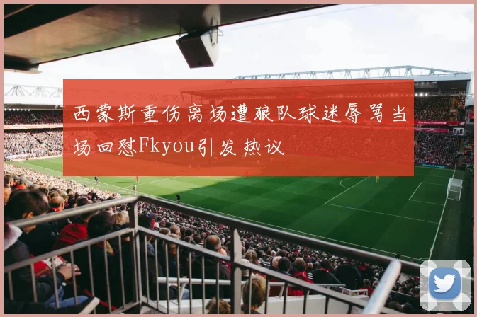西蒙斯重伤离场遭狼队球迷辱骂当场回怼Fkyou引发热议