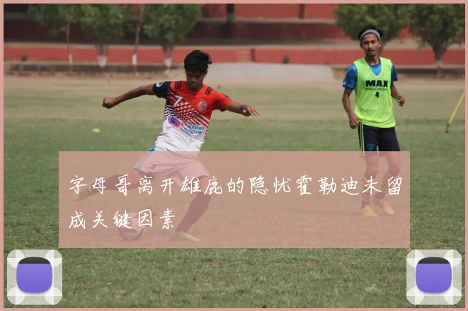 字母哥离开雄鹿的隐忧霍勒迪未留成关键因素